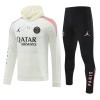 Paris Saint-Germain Hoodie Training Huppari 2024-25 Valkoinen - Miesten